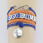 Load image into Gallery viewer, Bastball Mom Multi-Layered Rope Braided Bracelet
